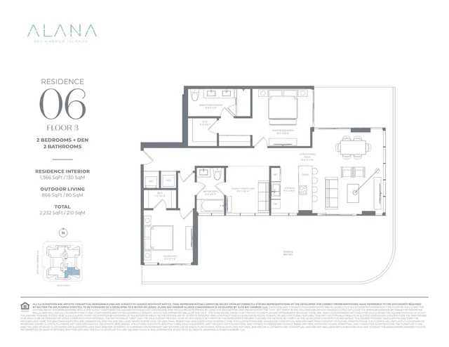 Alana Bay Harbor Islands — Residence 06