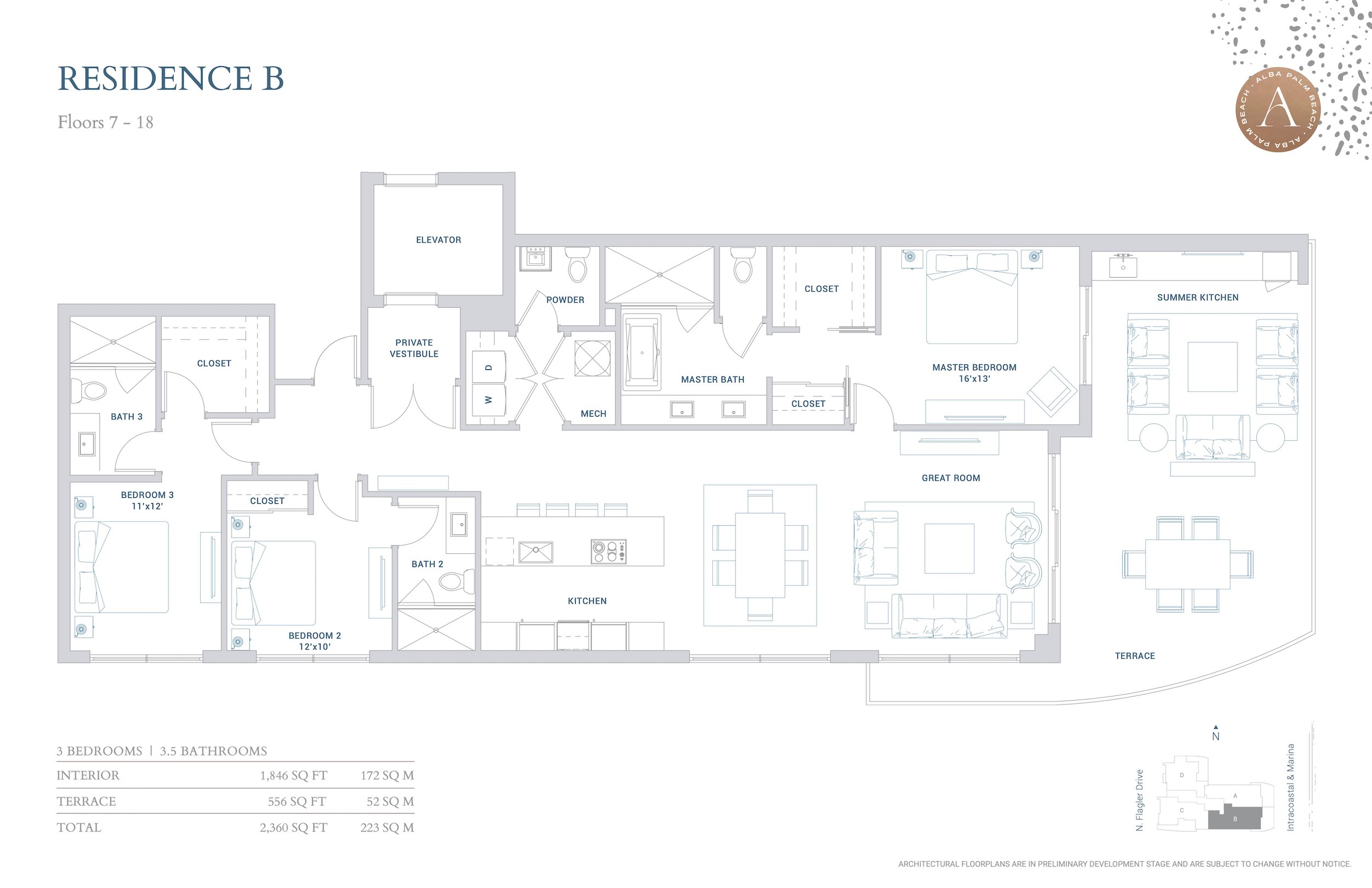 Alba Palm Beach — Residence B