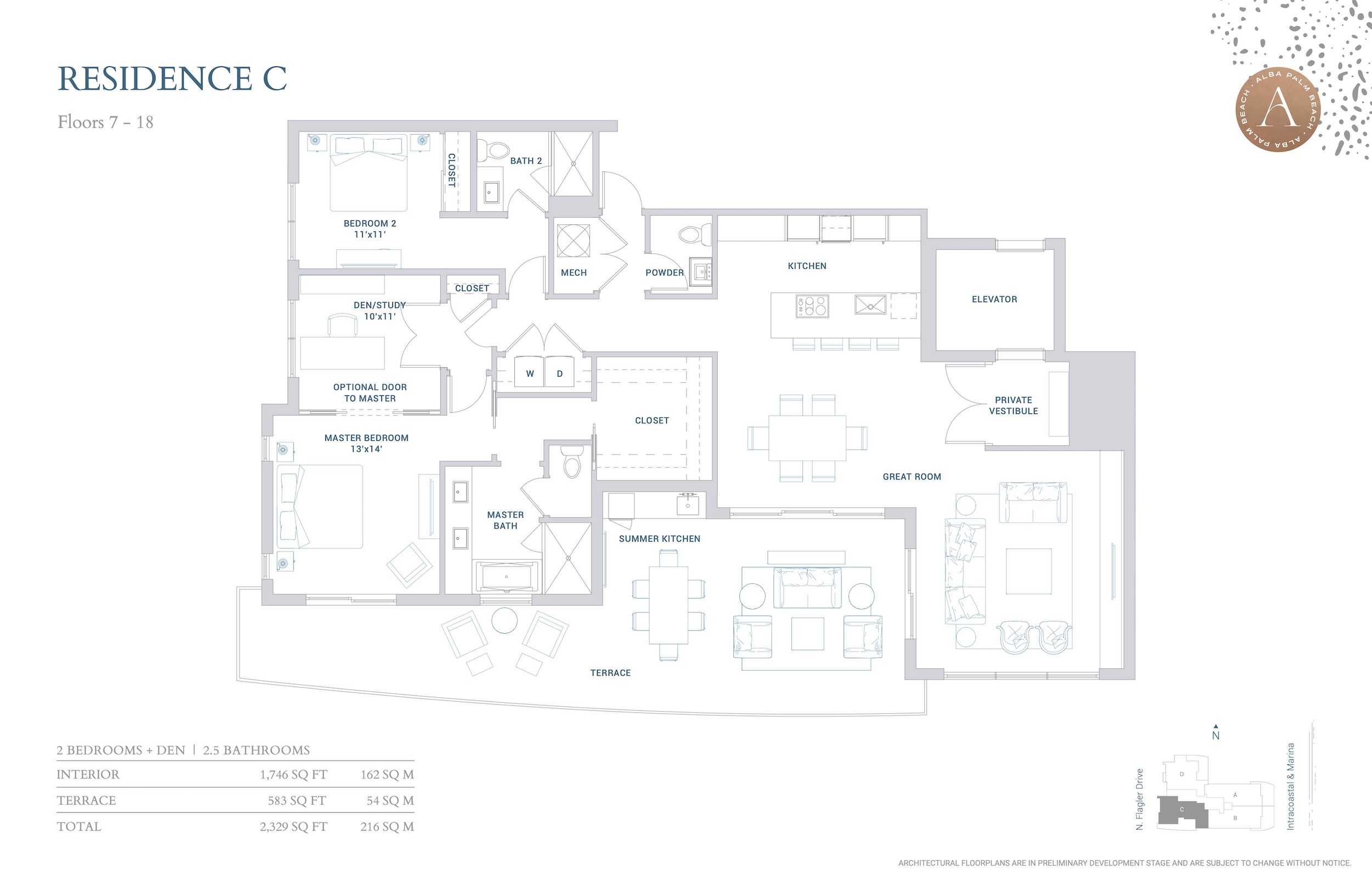 Alba Palm Beach — Residence C
