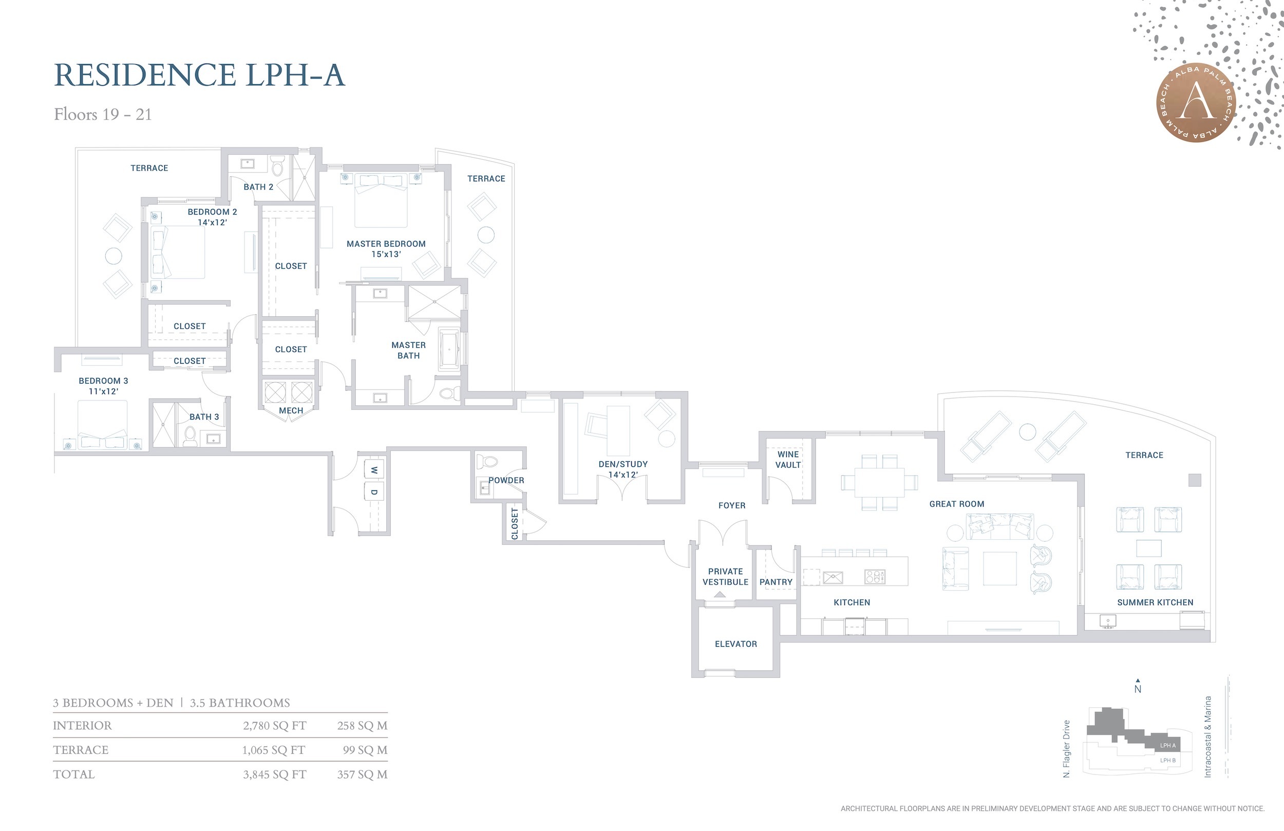Alba Palm Beach — Residence LPH-A