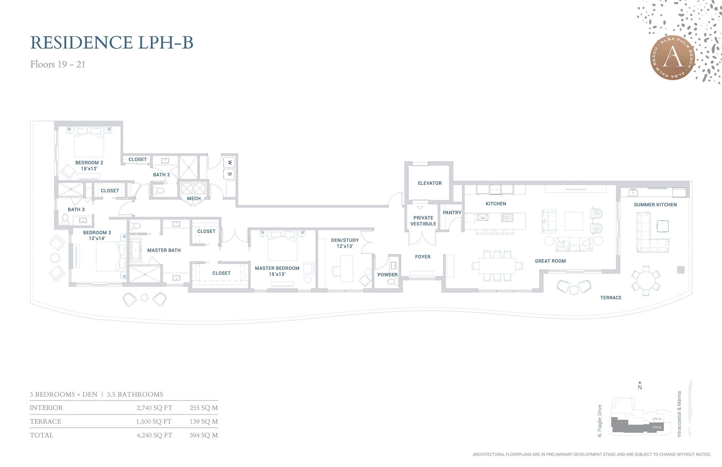 Alba Palm Beach — Residence LPH-B