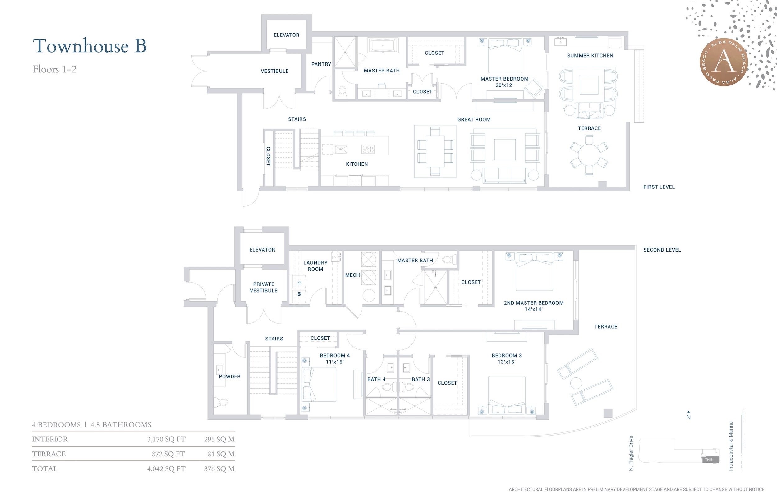 Alba Palm Beach — Townhouse B