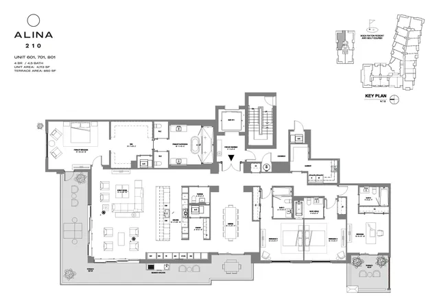Alina Residences Boca Raton — 210 Residence 01