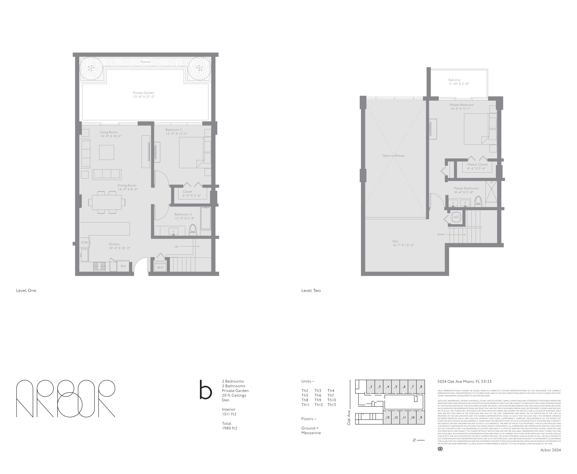 Arbor Coconut Grove — Plan B