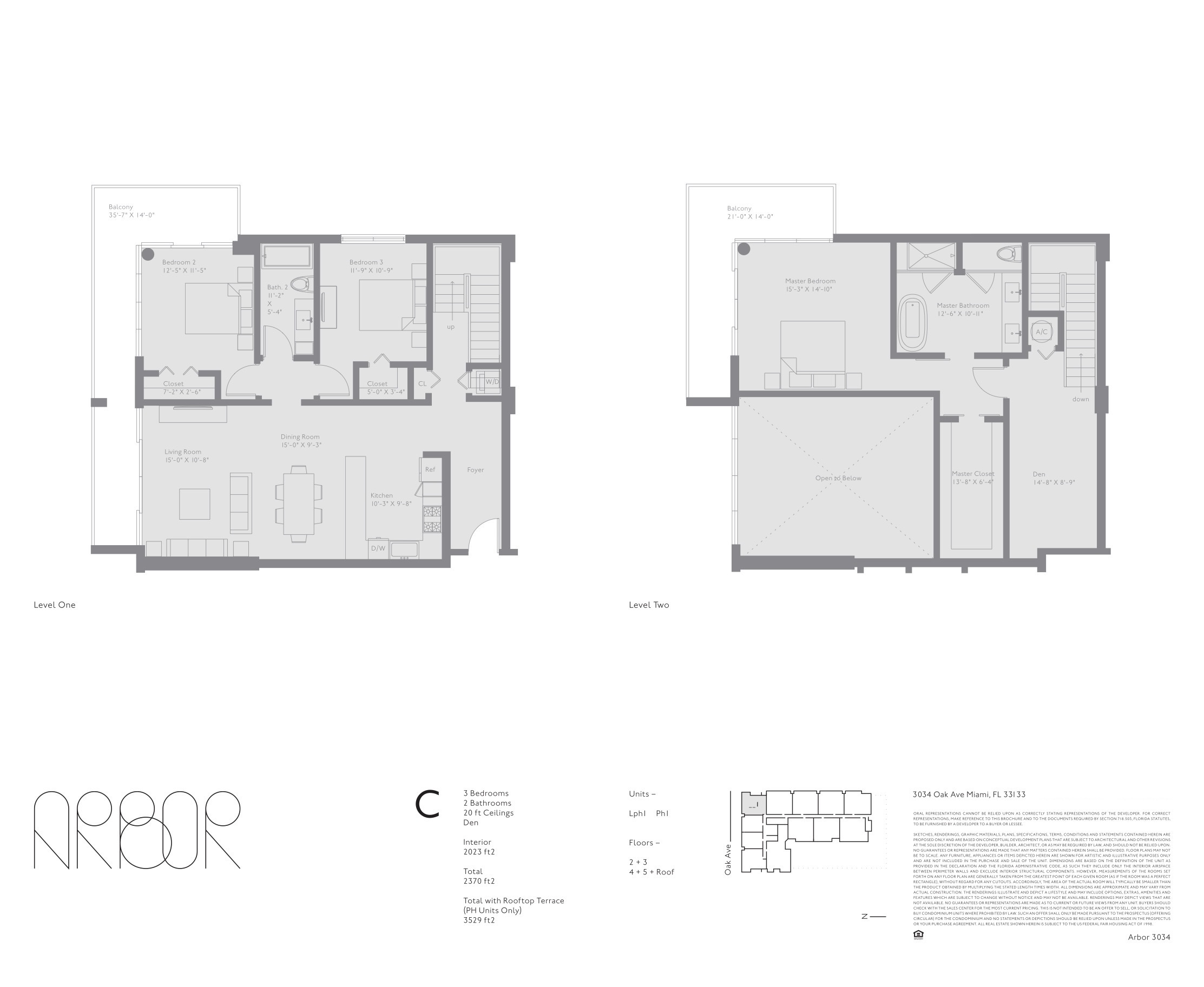 Arbor Coconut Grove — Plan C