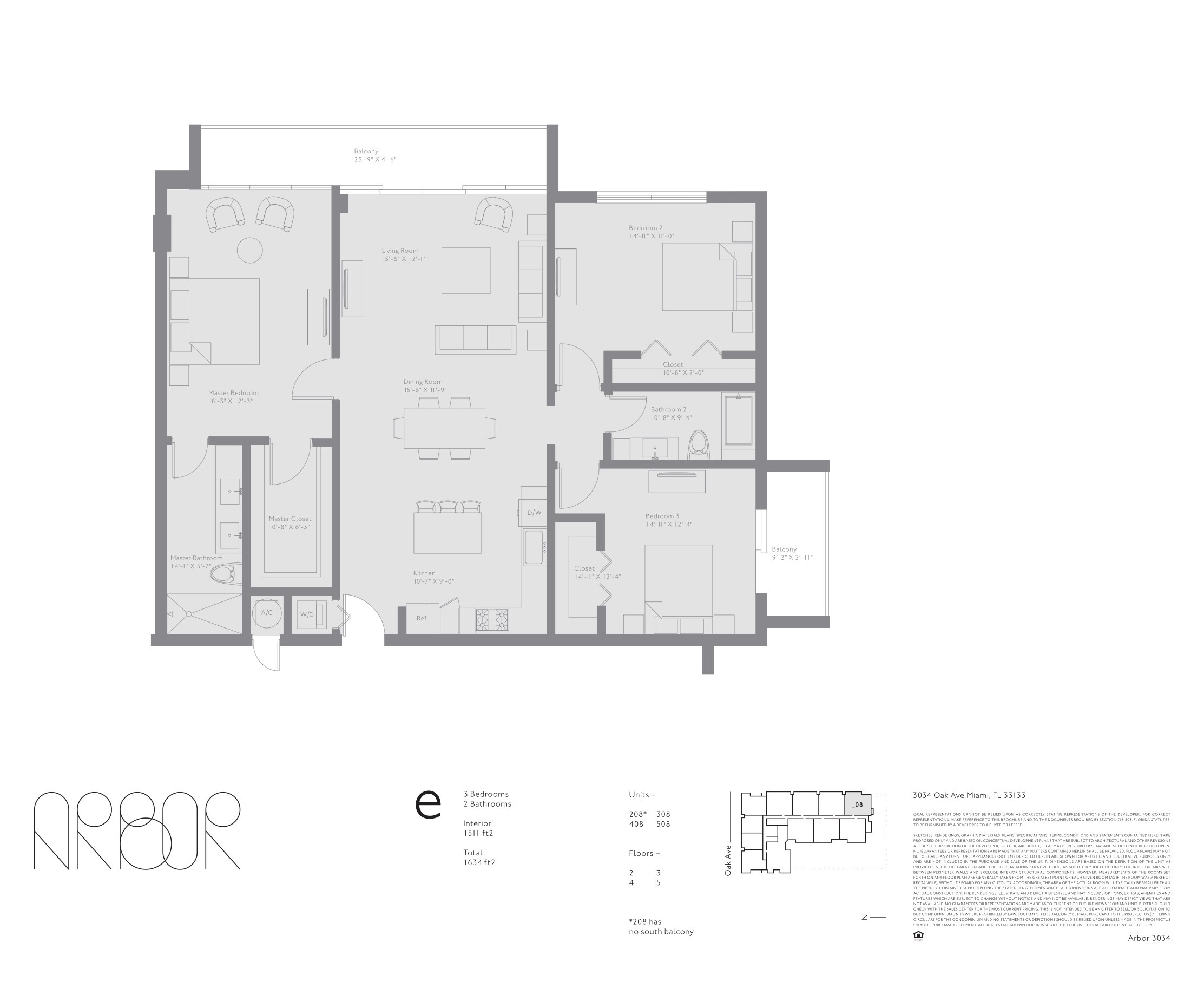Arbor Coconut Grove — Plan E