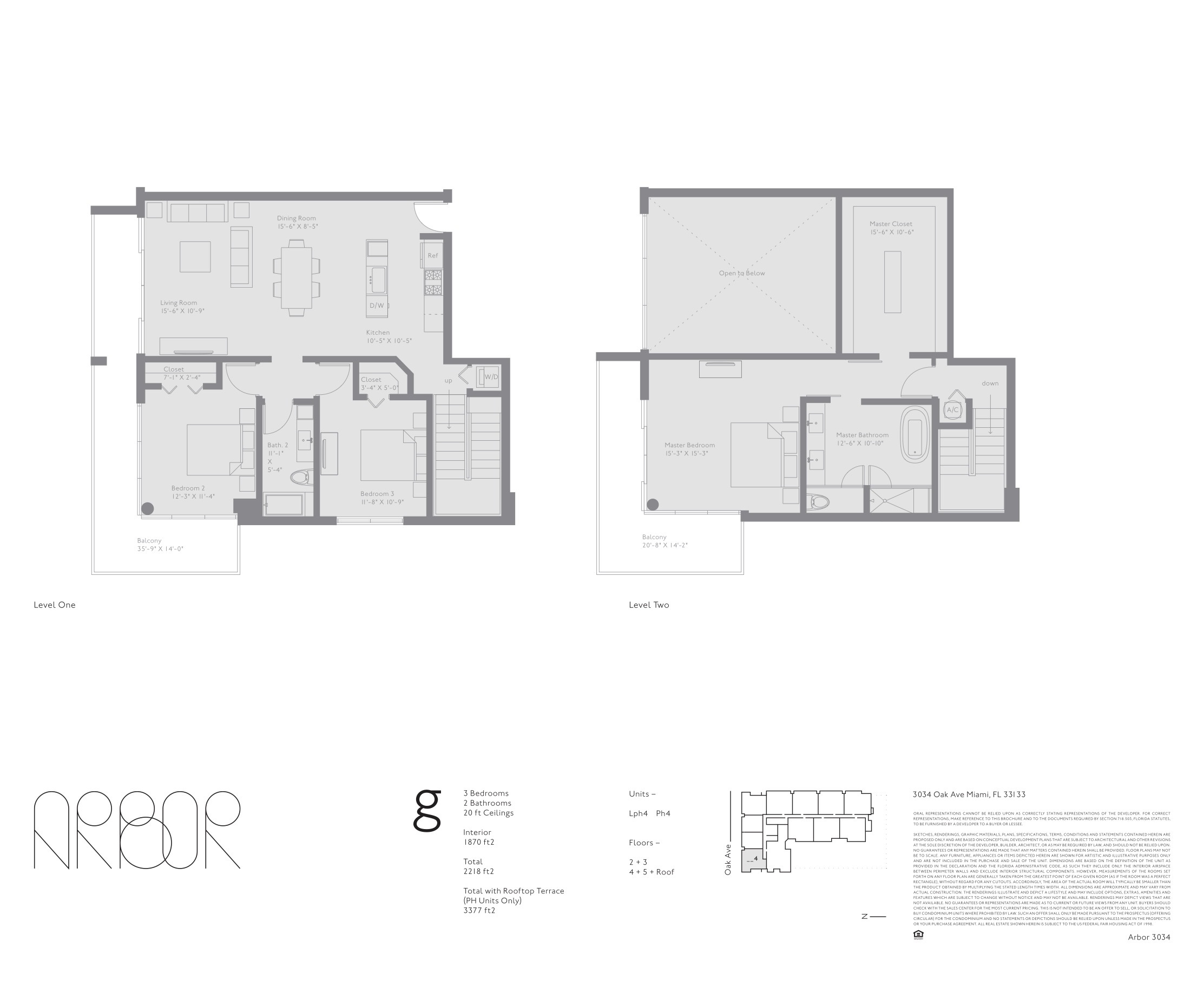 Arbor Coconut Grove — Plan G