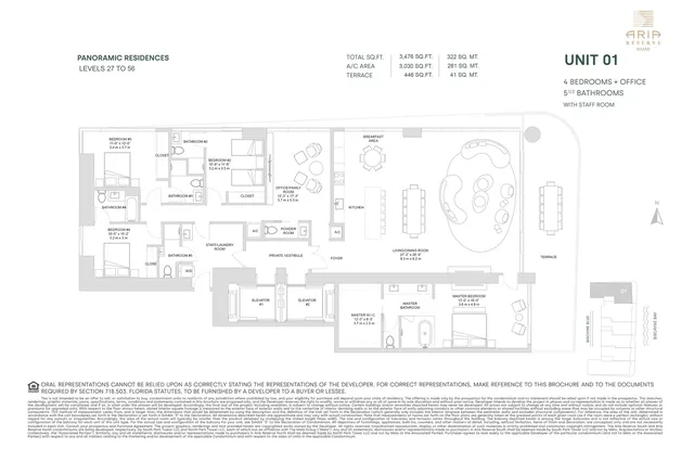Aria Reserve Miami — Unit 01