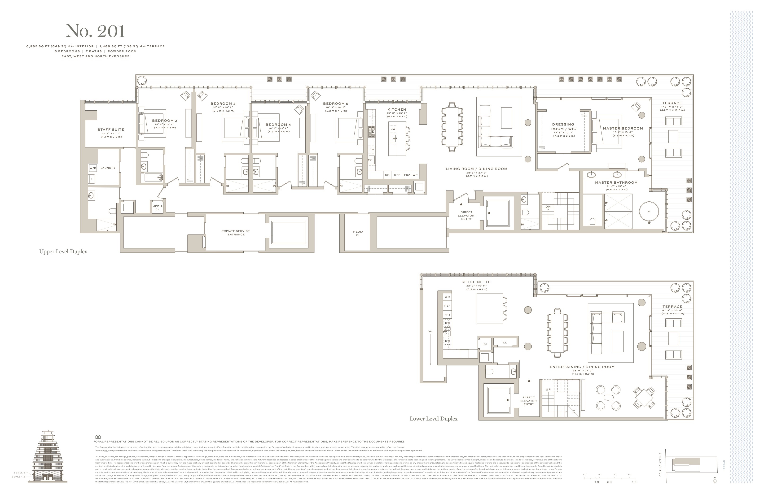 Arte Surfside Residences — No 201