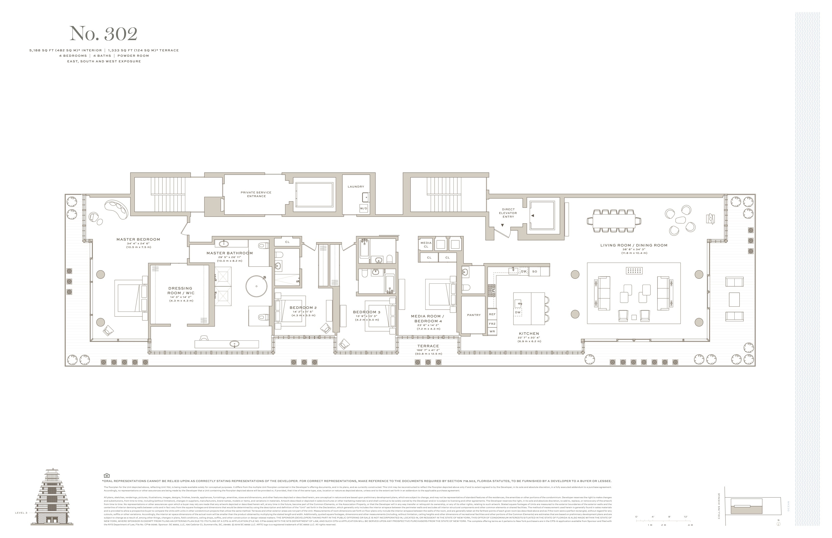 Arte Surfside Residences — No 302