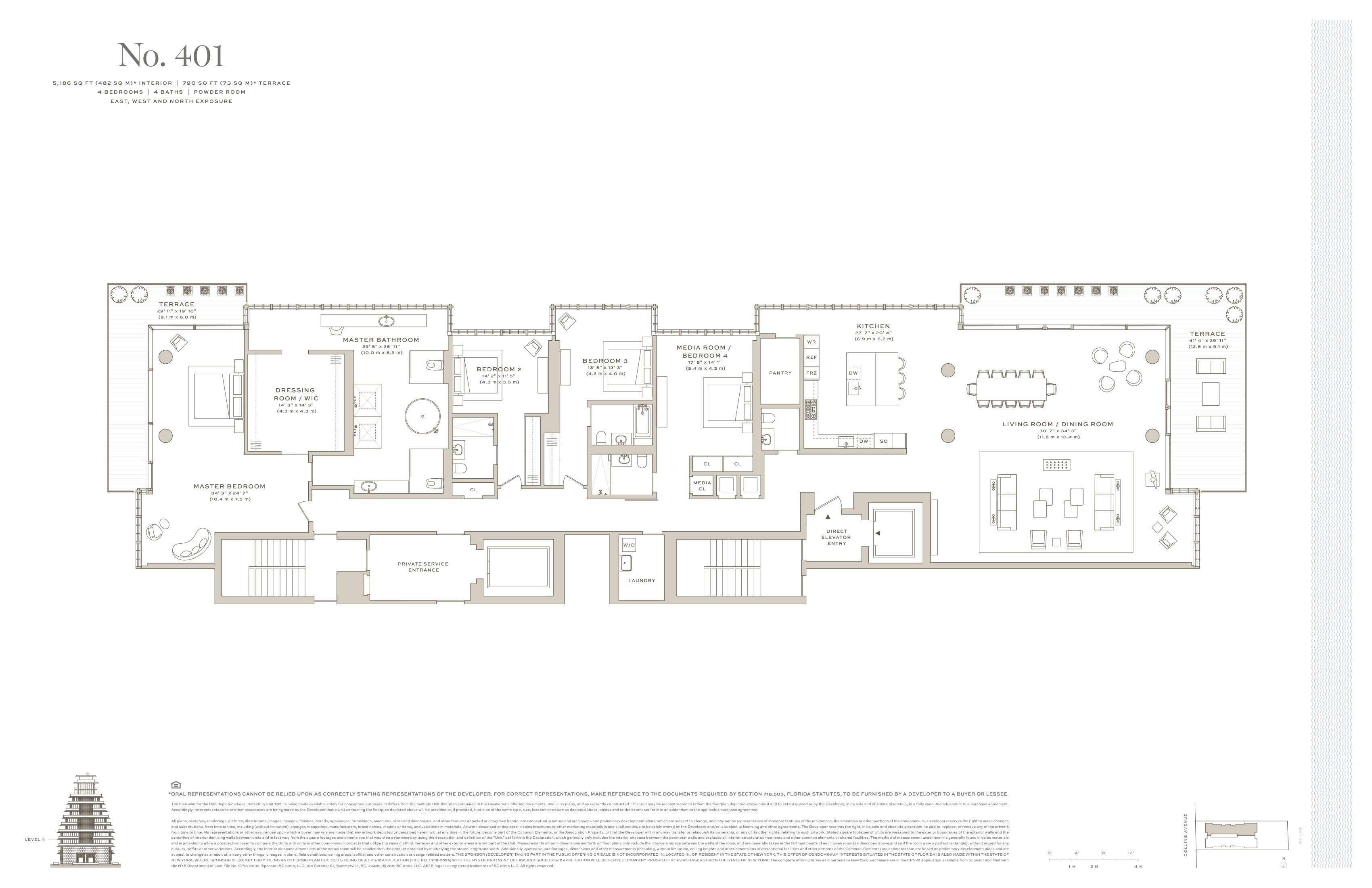 Arte Surfside Residences — No 401