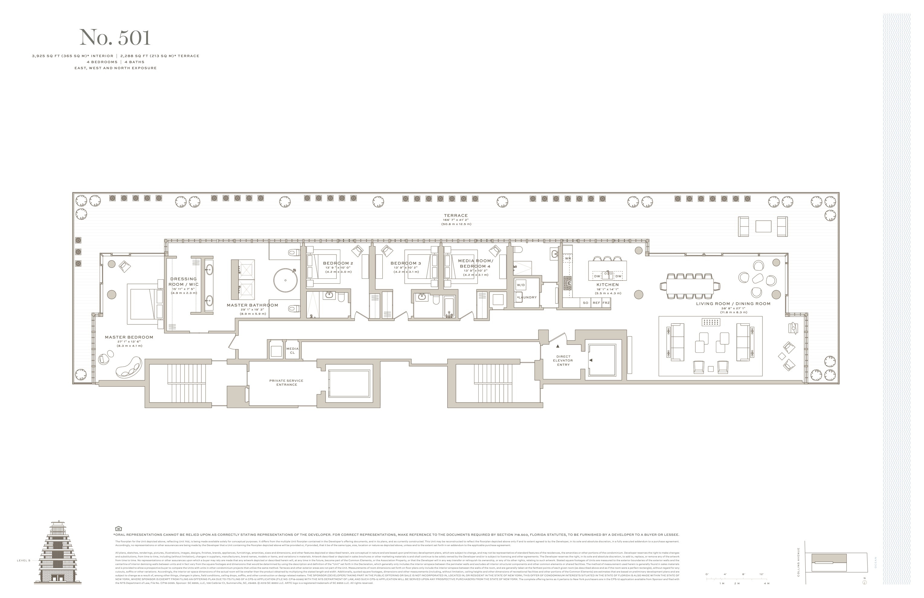 Arte Surfside Residences — No 501