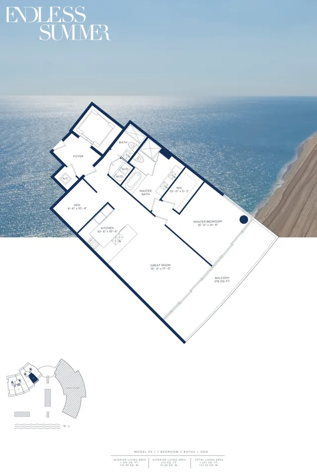 Auberge Beach Residences — Model ES
