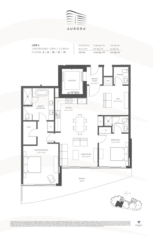 Aurora Sunny Isles Beach — Line 2