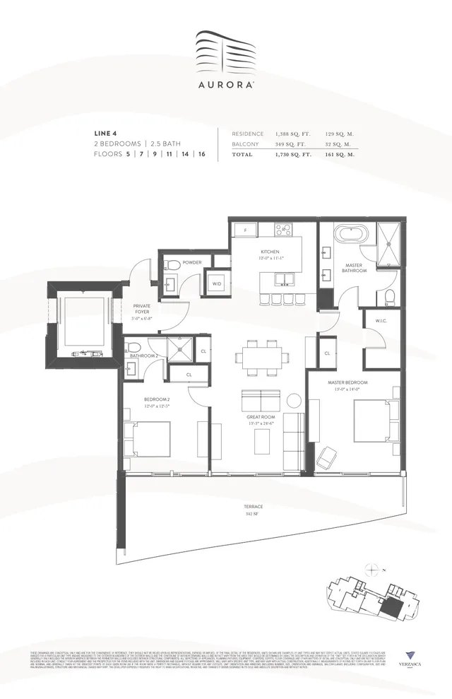 Aurora Sunny Isles Beach — Line 4