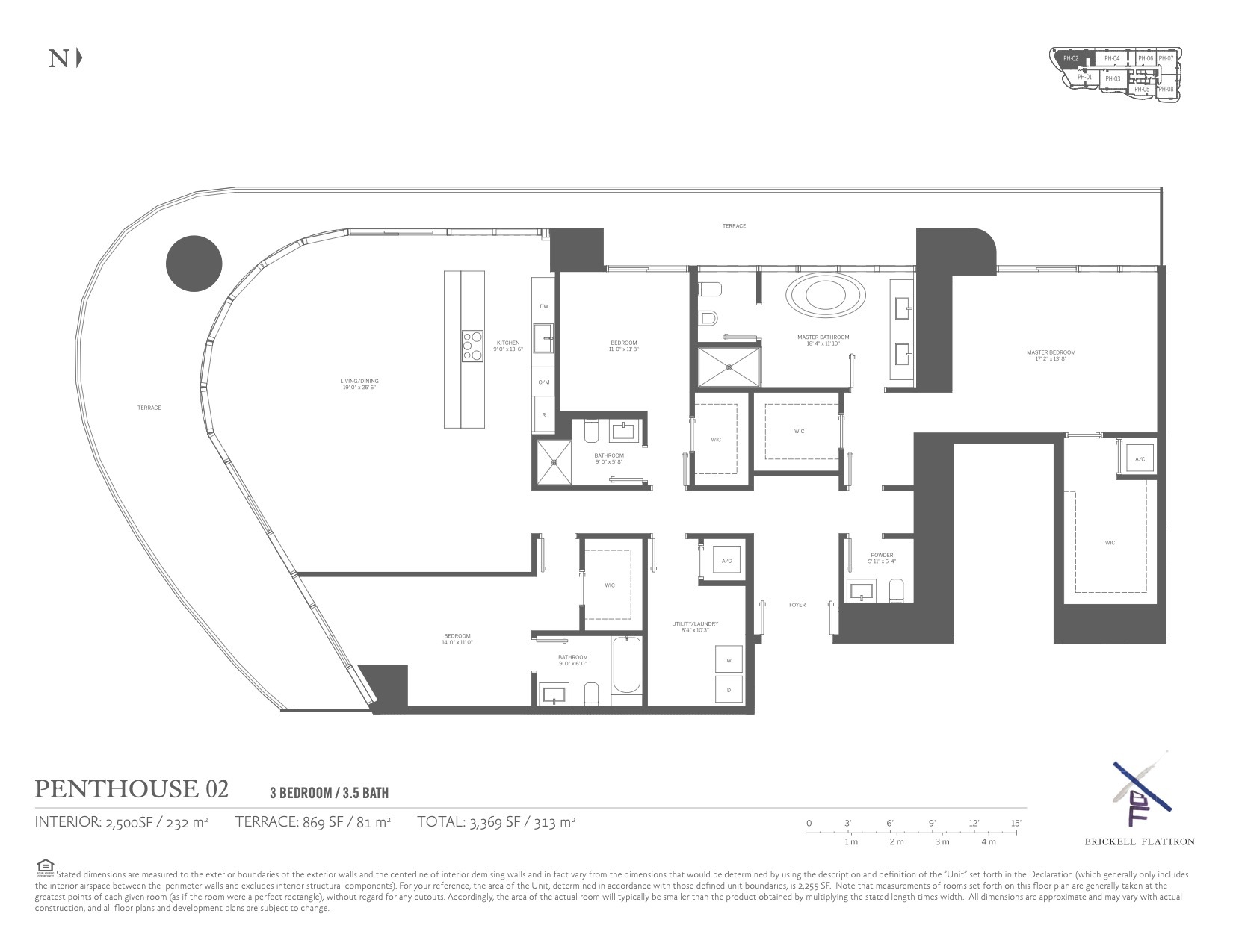 Brickell Flatiron Condos — Penthouse 02