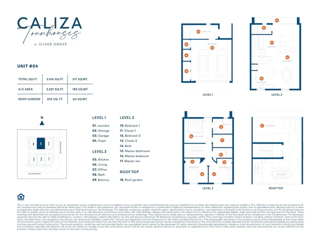 Caliza Townhouses at Silver Grove — Unit 04