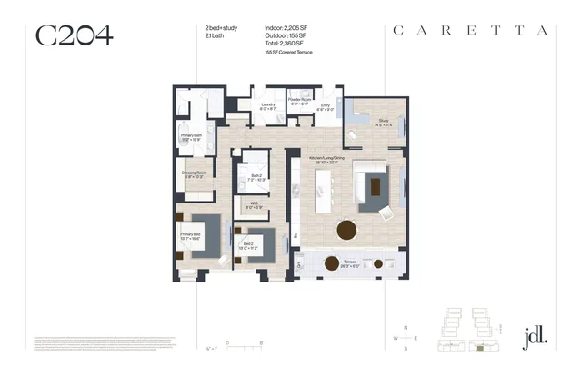 Caretta Juno Beach — C204