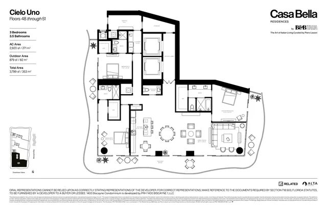 Casa Bella Downtown Miami — Cielo Uno