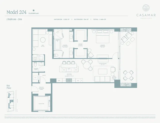 Casamar Pompano Beach Condos — Residence 204