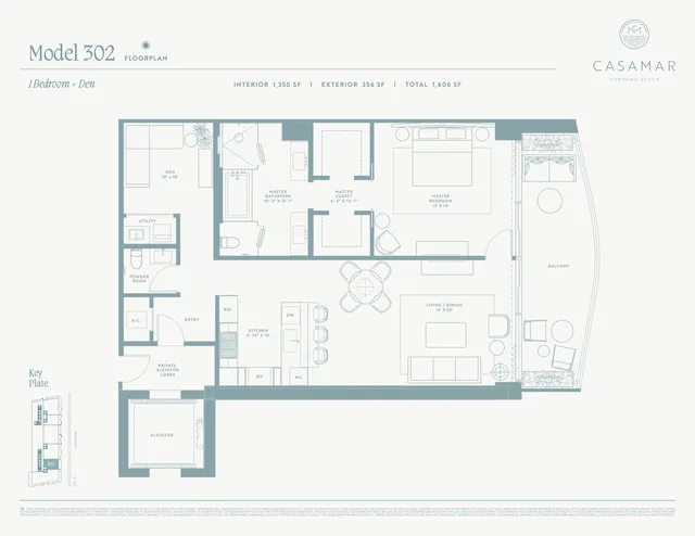 Casamar Pompano Beach Condos — Residence 302