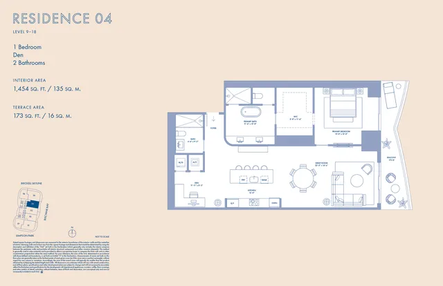 Cipriani Residences Miami — Residence 04 Levels 9-18