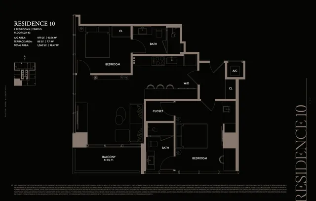E11even Residences Miami — Residence 10