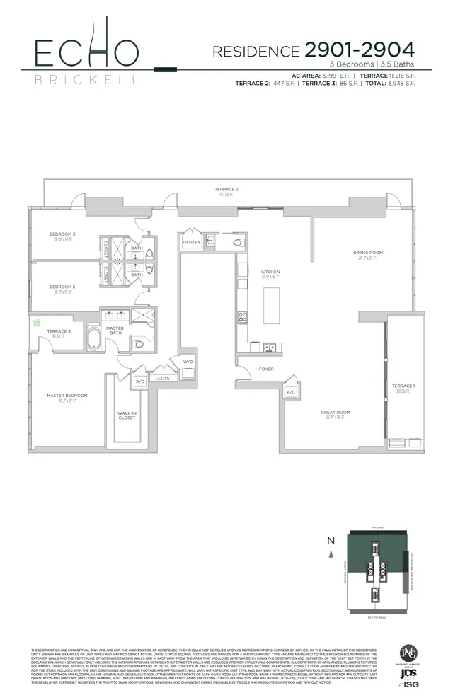 Echo Brickell — Residence 2901-2904