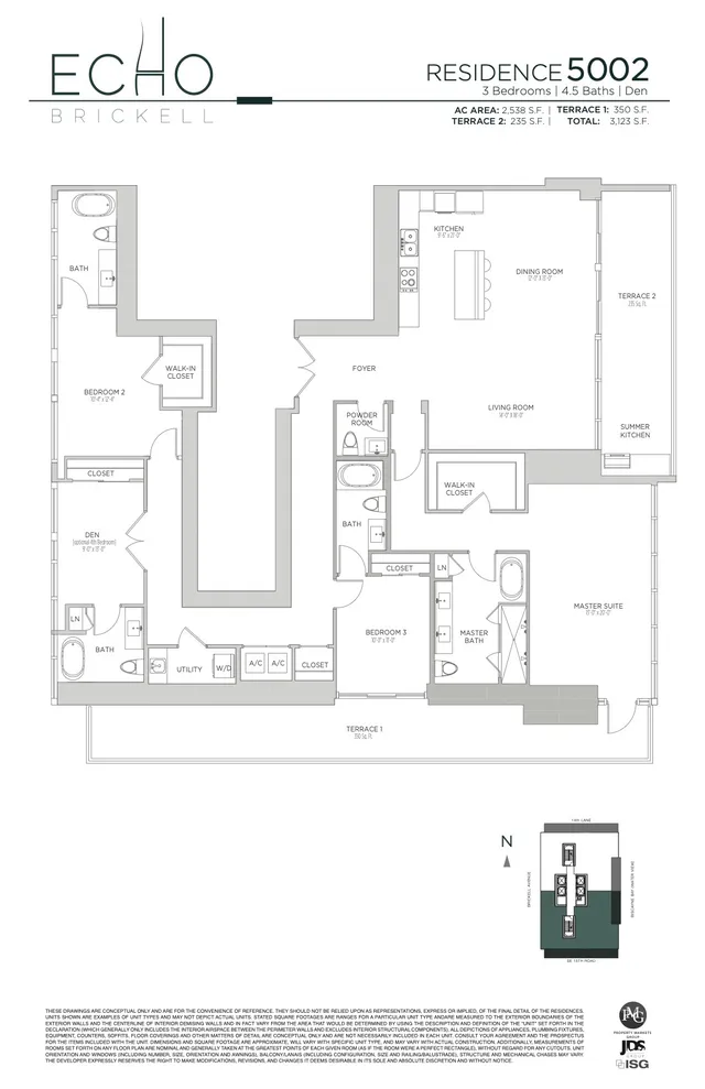 Echo Brickell — Residence 5002