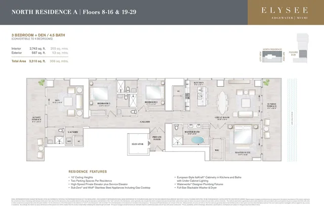 Elysee Miami — North Residence A