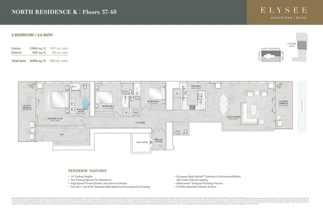 Elysee Miami — North Residence K