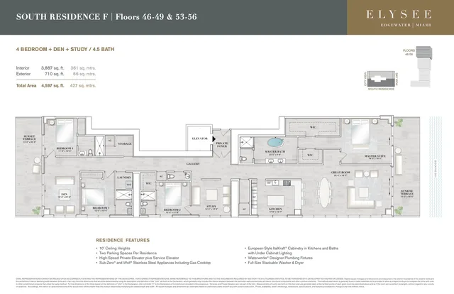 Elysee Miami — South Residence F