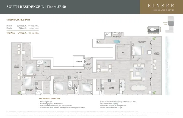 Elysee Miami — South Residence L