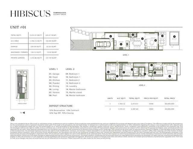 The Hibiscus Townhouses Miami — Unit 1