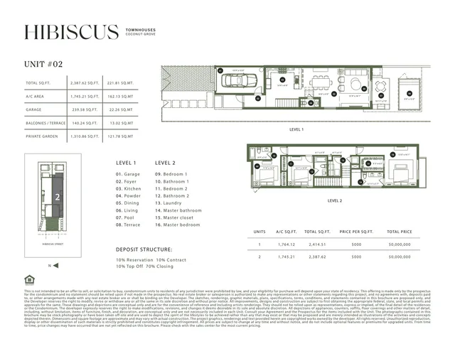 The Hibiscus Townhouses Miami — Unit 2