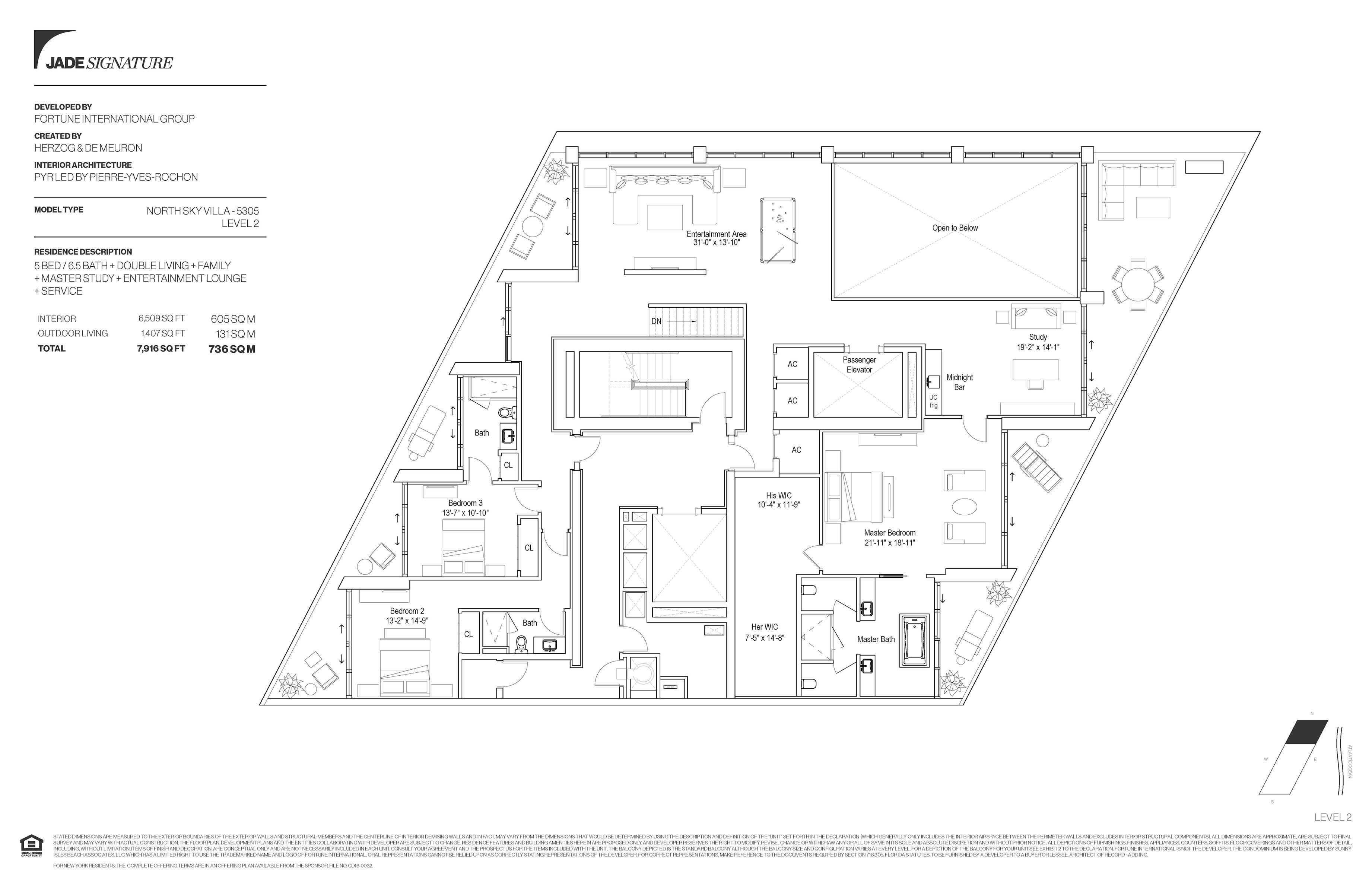 Jade Signature Sunny Isles — North Sky Villa 5305