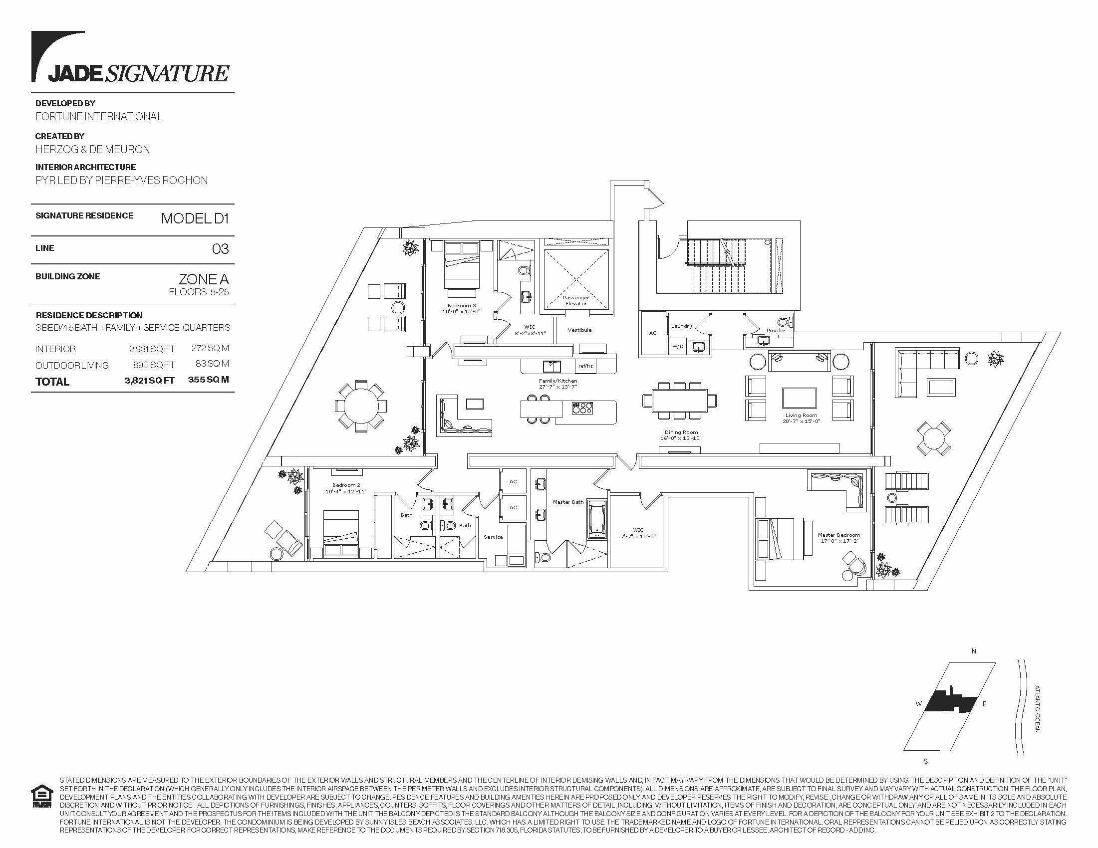 Jade Signature Sunny Isles — Model D1