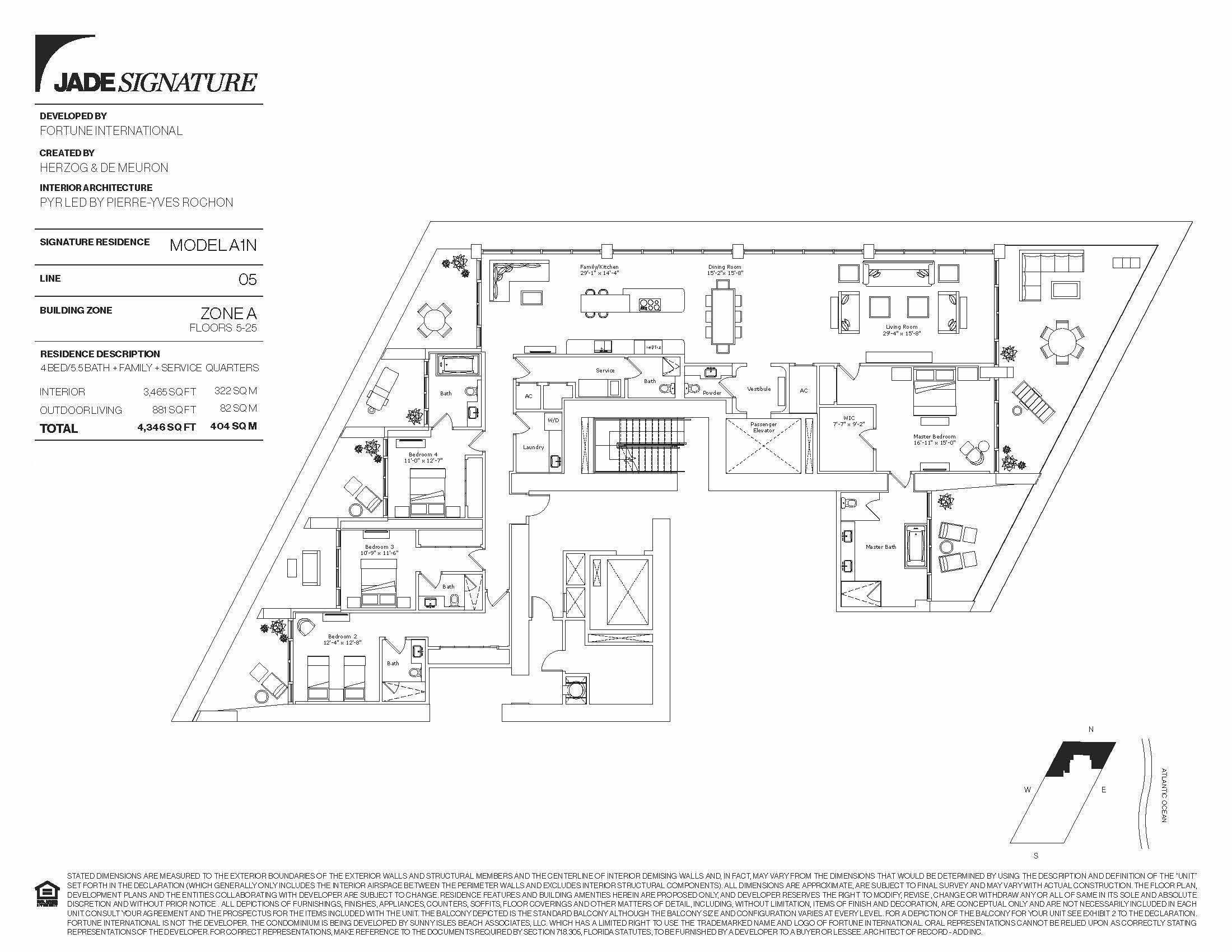 Jade Signature Sunny Isles — Model A1N