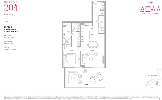 La Baia Bay Harbor Islands — Residence 204