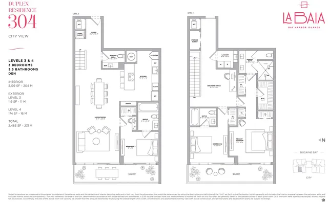 La Baia Bay Harbor Islands — Duplex Residence 304
