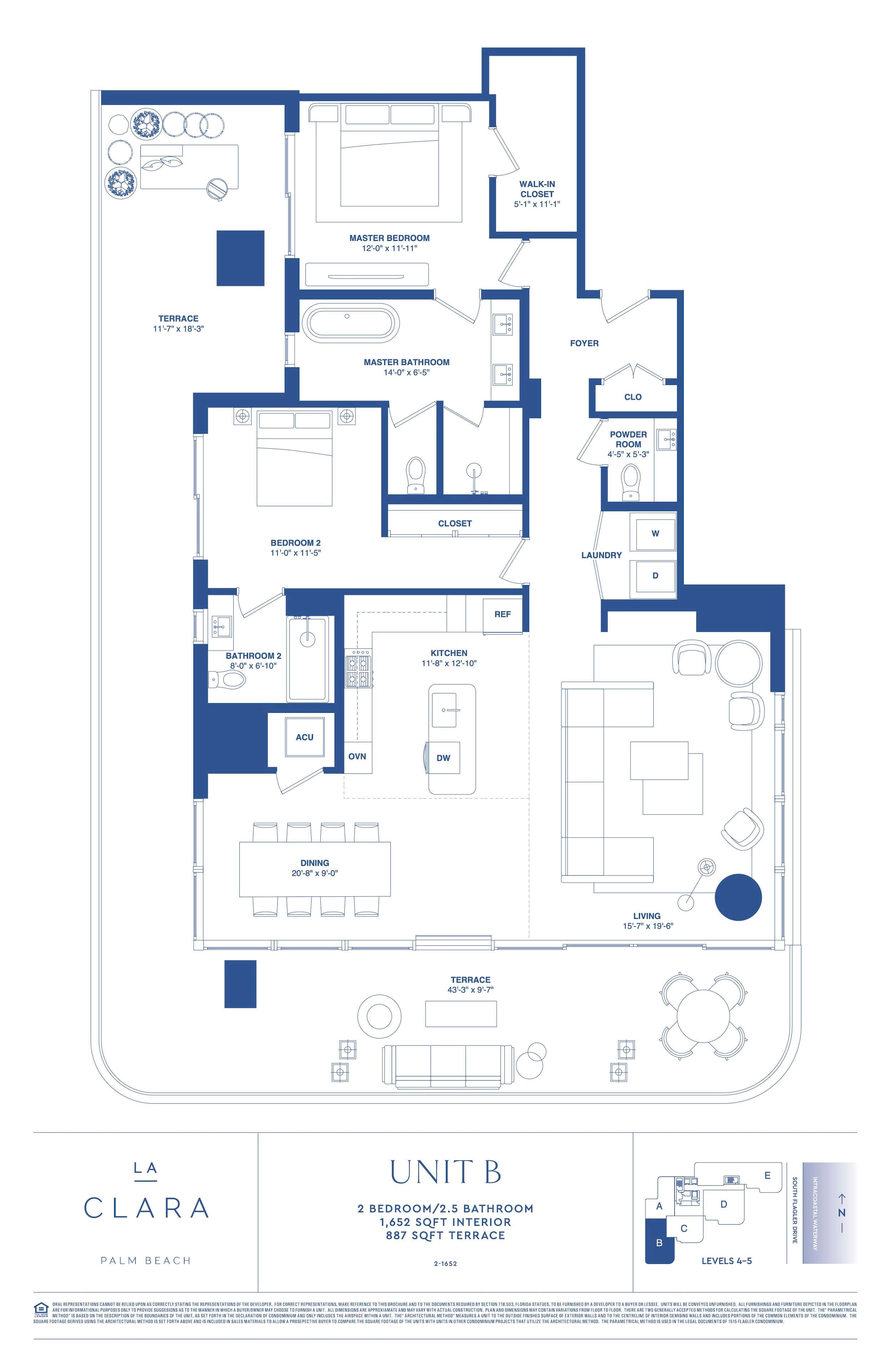La Clara Palm Beach — Unit B