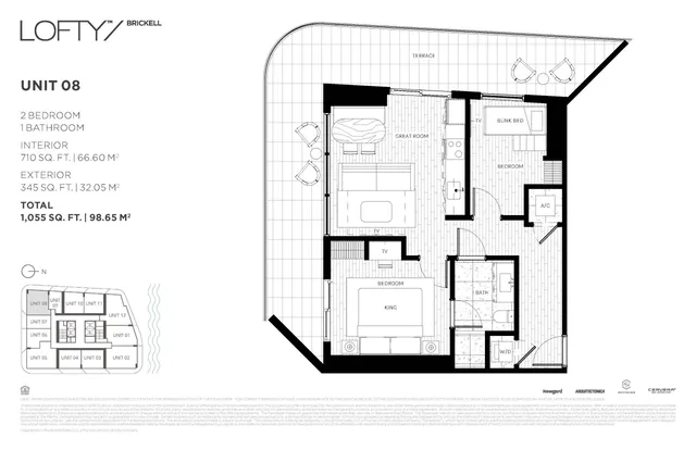 Lofty Brickell — Unit 08