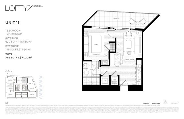 Lofty Brickell — Unit 11