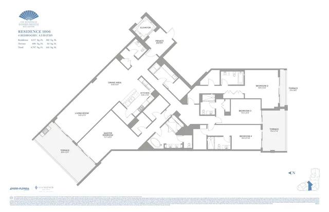 The Residences at Mandarin Oriental — Residence 1006