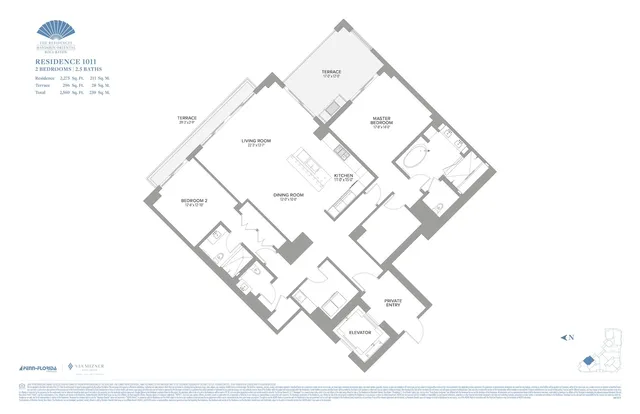 The Residences at Mandarin Oriental — Residence 1011