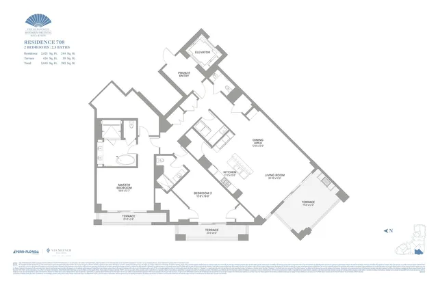 The Residences at Mandarin Oriental — Residence 708