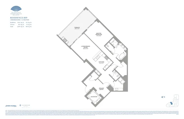 The Residences at Mandarin Oriental — Residence 809