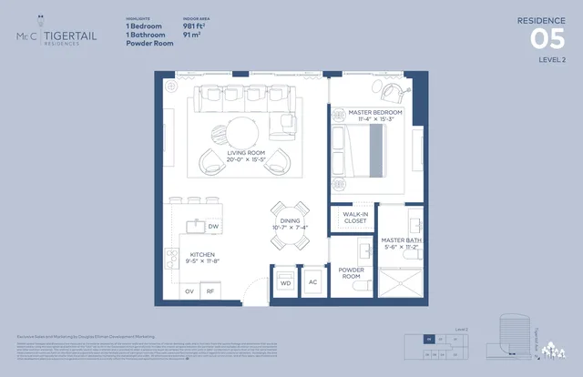 Mr. C Residences Coconut Grove — Level 2 Residence 05