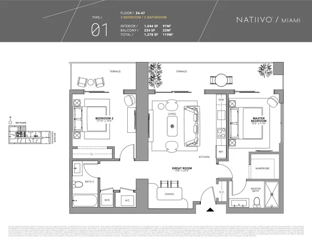 Natiivo Miami — Type 01