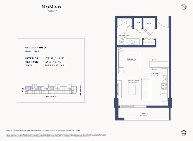 Nomad Residences Wynwood — Studio Type A